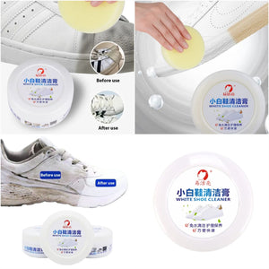Shoes Cleaning Cream With Sponge